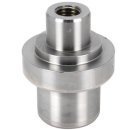 Drehzapfen Achse A: 30.2 mm, B: 63.9 mm, C: 45 mm, D: 80 mm