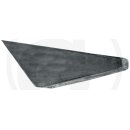 Anlagenkeil links, 50 x 15 x 165 mm