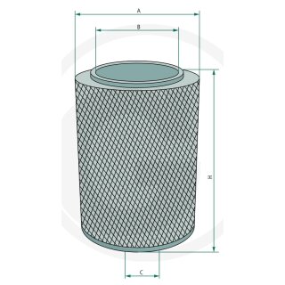 Fleetguard Sekundärluftfilter