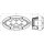 LED Arbeitsscheinwerfer (Cree Leistungsstark), Interferenz: Klasse 3, 4000 Lumen, 10-60V