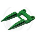 Doppelfinger 5" mit Mittelsteg John Deere