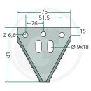 Radura Mähmesserklinge Pro Cut 14 tpi, fein gezahnt, VE: 25