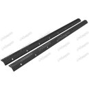 Schlagleistenpaar links/rechts L 1565 mm - 8 Quadrat...
