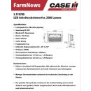 LED Arbeitsscheinwerfer, Interferenz: Klasse 3, 5700 Lumen, 10-30V